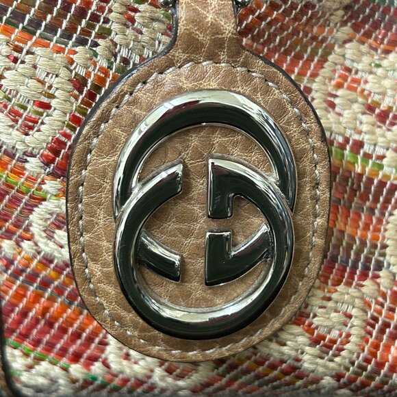 Gucci Sukey Multicolor Medium Handbag Purse "Neiman Marcus Exclusive" 211944 - Picture 14 of 14